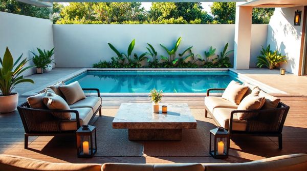 14 astuces pour aménager votre coin détente avec piscine