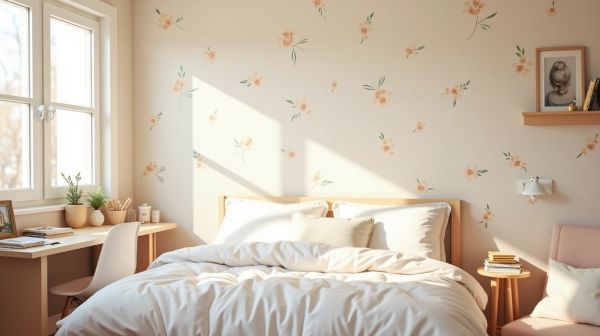 Des idées tendance de papier peint pour une chambre d'ado