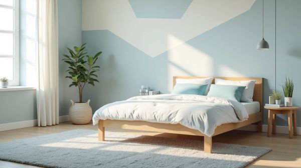 Des idées tendance de papier peint pour une chambre d'ado