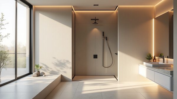 Porte coulissante salle de bain : optimiser l'espace avec style