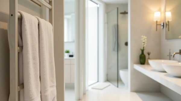 Porte-serviettes originaux : réinventer le rangement et l'élégance dans votre salle de bain
